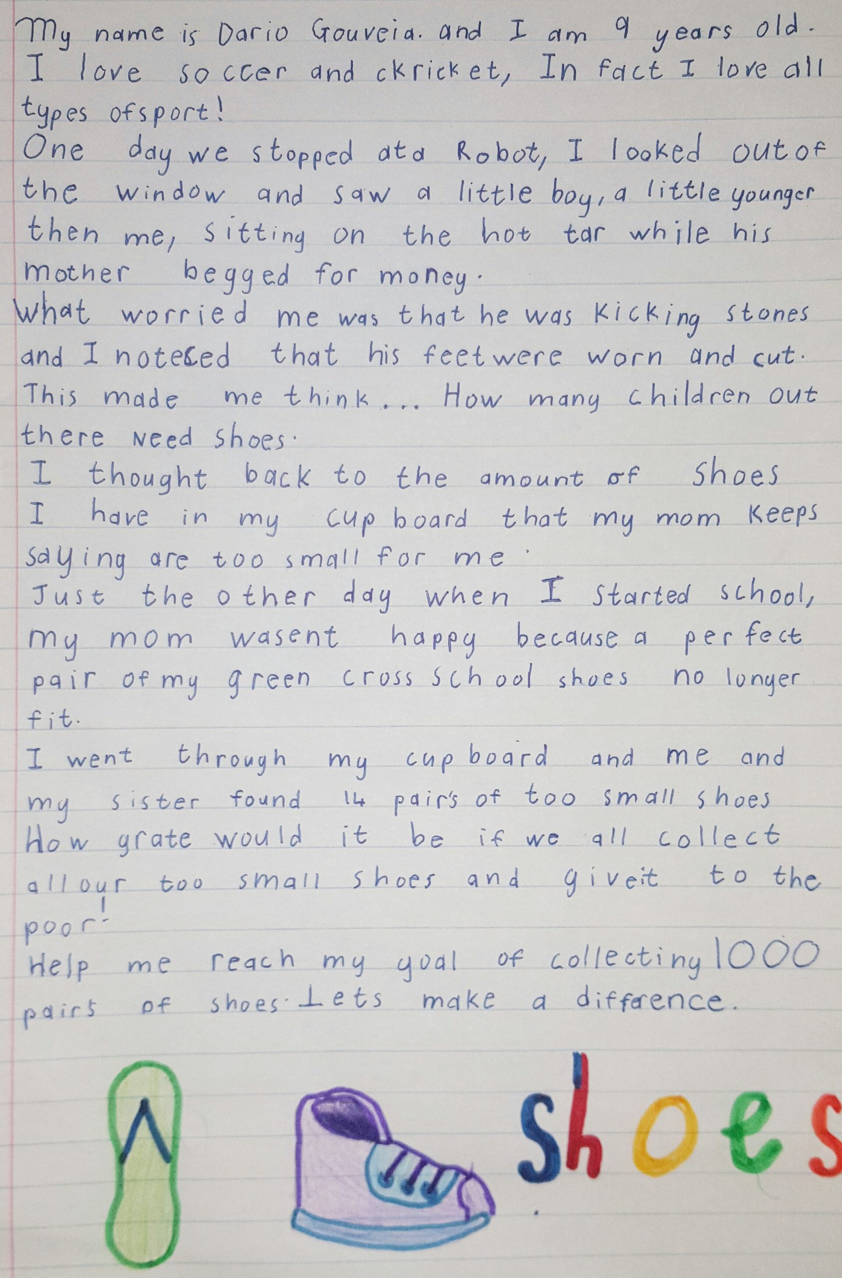 Dario letter